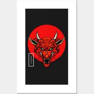 Red Dragon Posters and Art